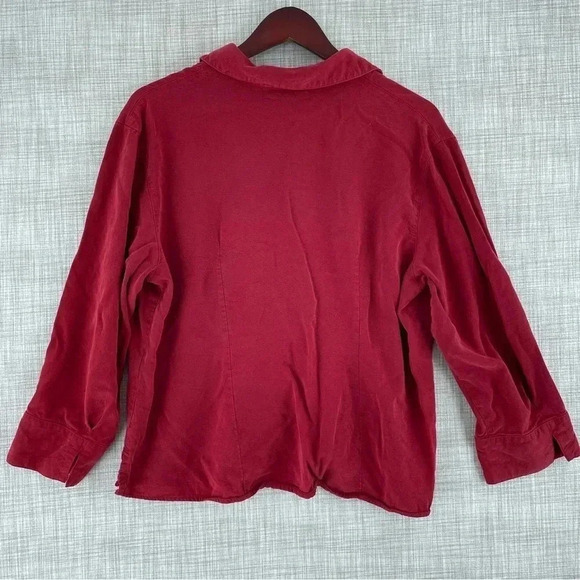 Tianello Shirt Button Down Long Sleeve Womens Size XL 1568 - Picture 5 of 7